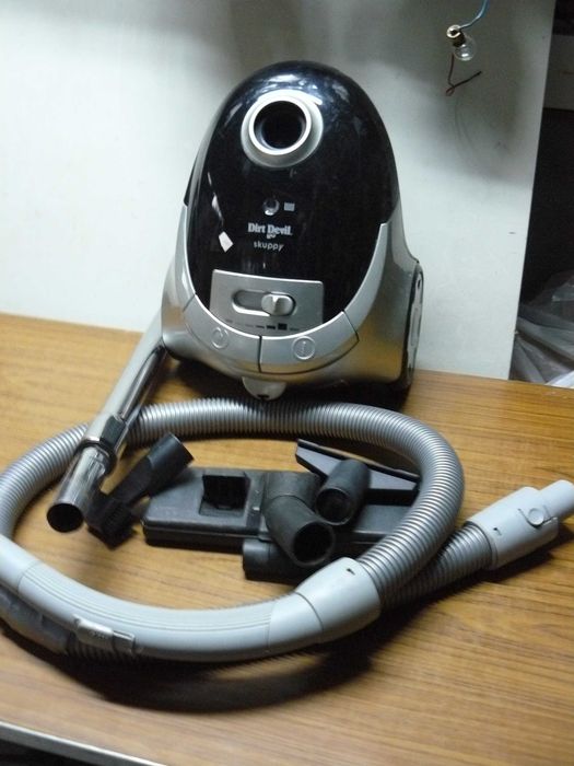 Dustwave 10 Sacchetti Per Aspirapolvere In Microfibra Per Dirt Devil Skuppy - Made In Germany Con Chiusura Igienica
