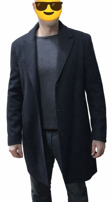 Продам пальто мужское натуральная шерсть демисезонное