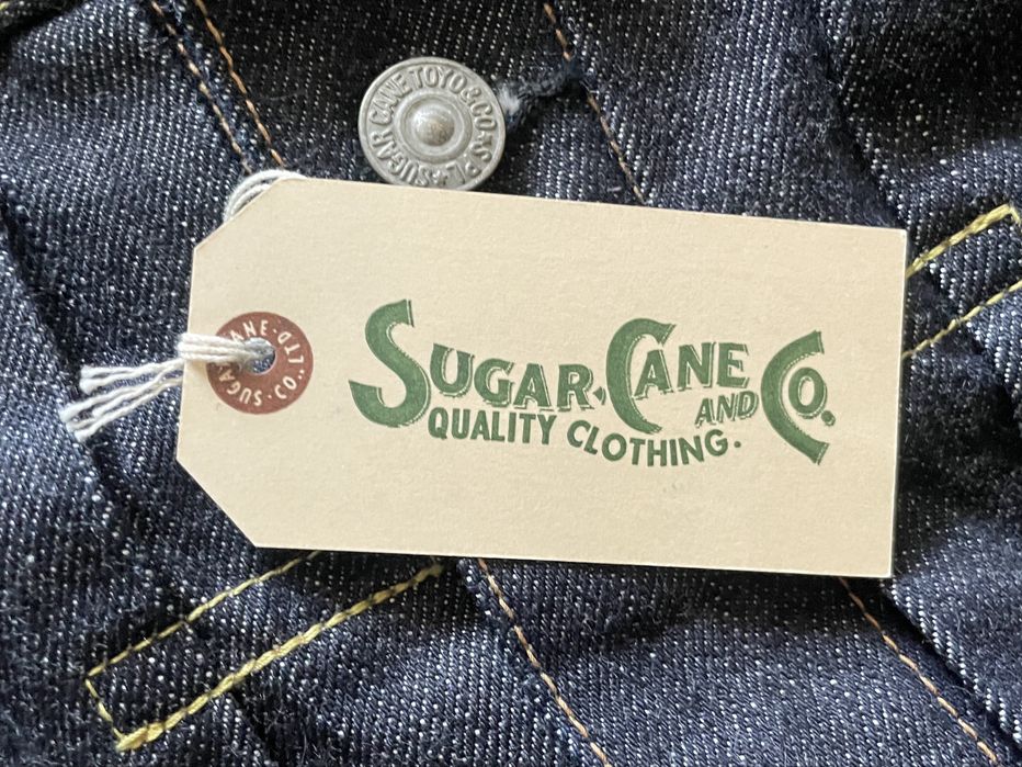Sugar Cane 1953 selvedge джинсовая куртка 42