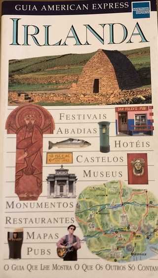"Guias DK American Express IRLANDA" e "NOVO"