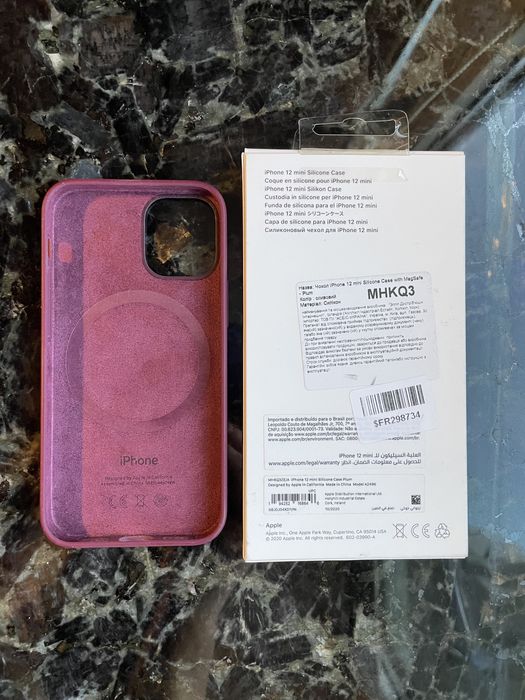 Чехол для Apple iPhone 12 mini Plum Оригинал