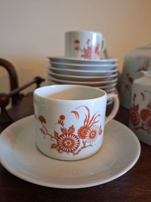 Conjunto de chá porcelana