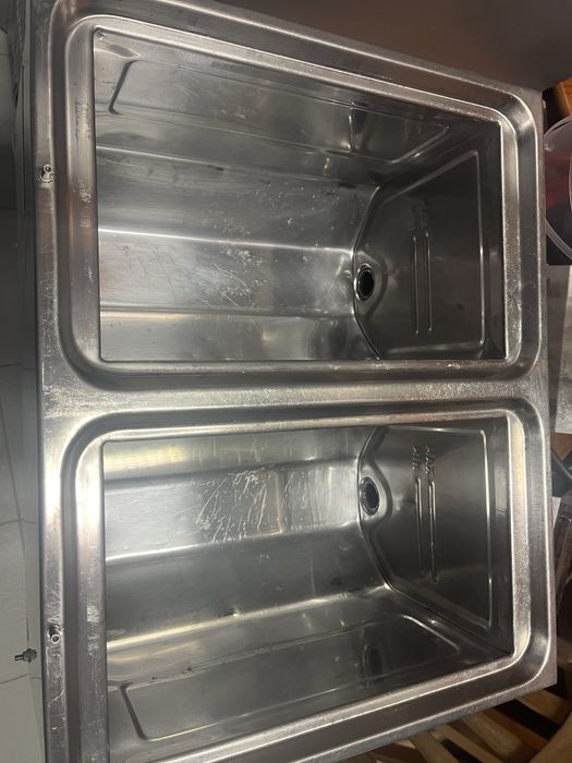 Fritadeira eletrica 2 cubas monofasica