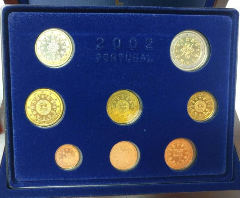 Última série Escudos e Primeira série Euros