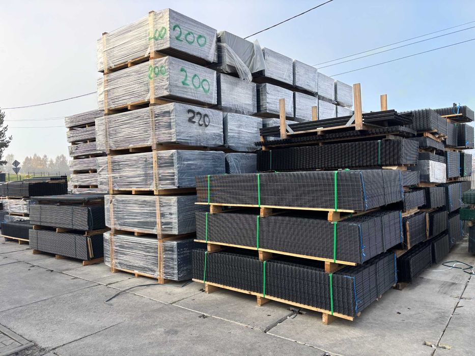 Ogrodzenie Panelowe 3D panel DOSTAWA podmurówka Bramy Furtki Słupki