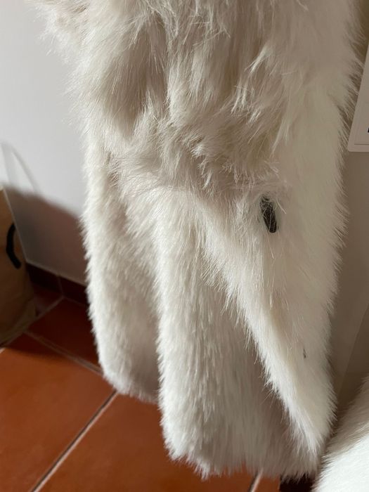 Casaco de pelo perola