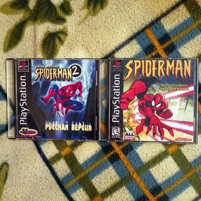 Диск Spiderman для приставки Playstation 1