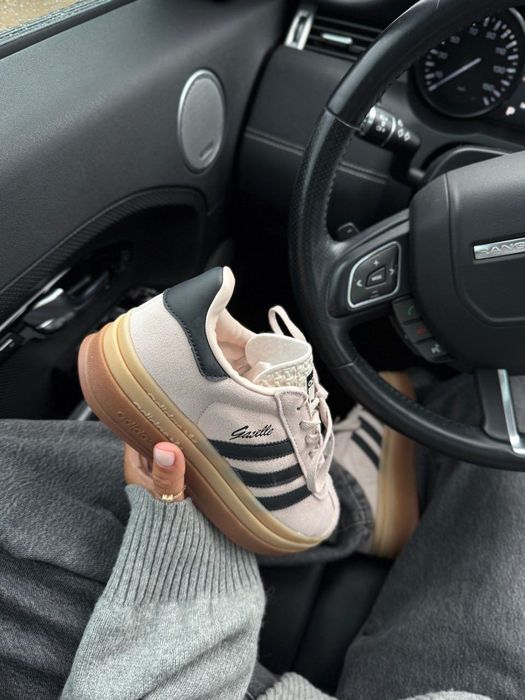 НОВИНКА! Adidas Gazelle Bold Platform Pink Black 36 37 38 39 40 адік