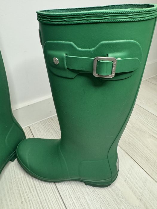 Hunter kalosze zielone