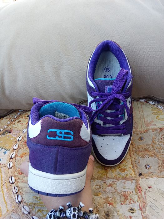 Ténis estilo air force roxos basket streetwear