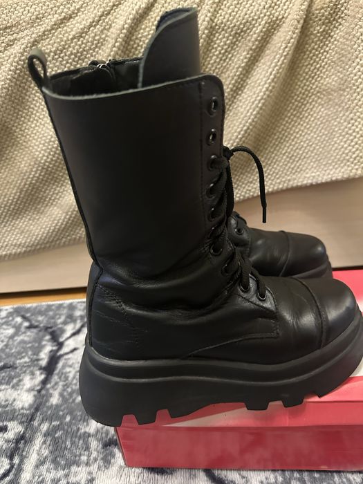 Чобітки зима натуральна шкіра