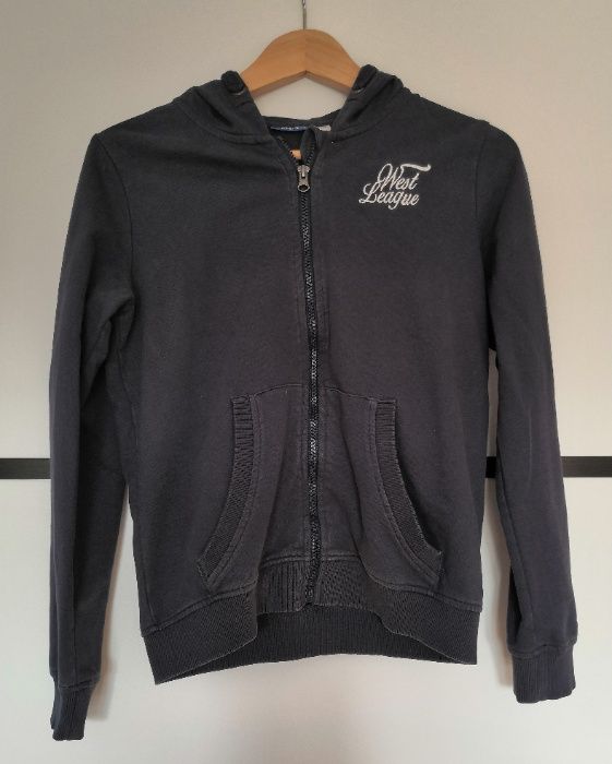 Bluza dziecięca, granatowa, unisex, rozm. 152