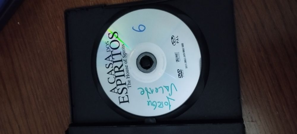 DVD a casa dos espíritos