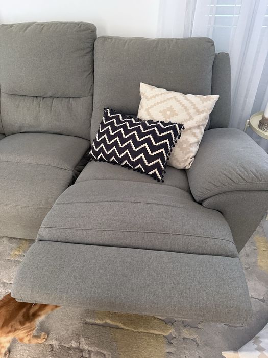 Sofa 3 lugares com elevação
