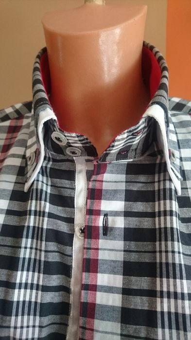 Koszula w kratkę nowa M country kowboj