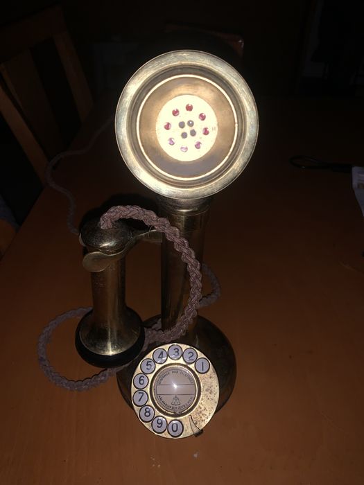 Telefone Antigo a funcionar