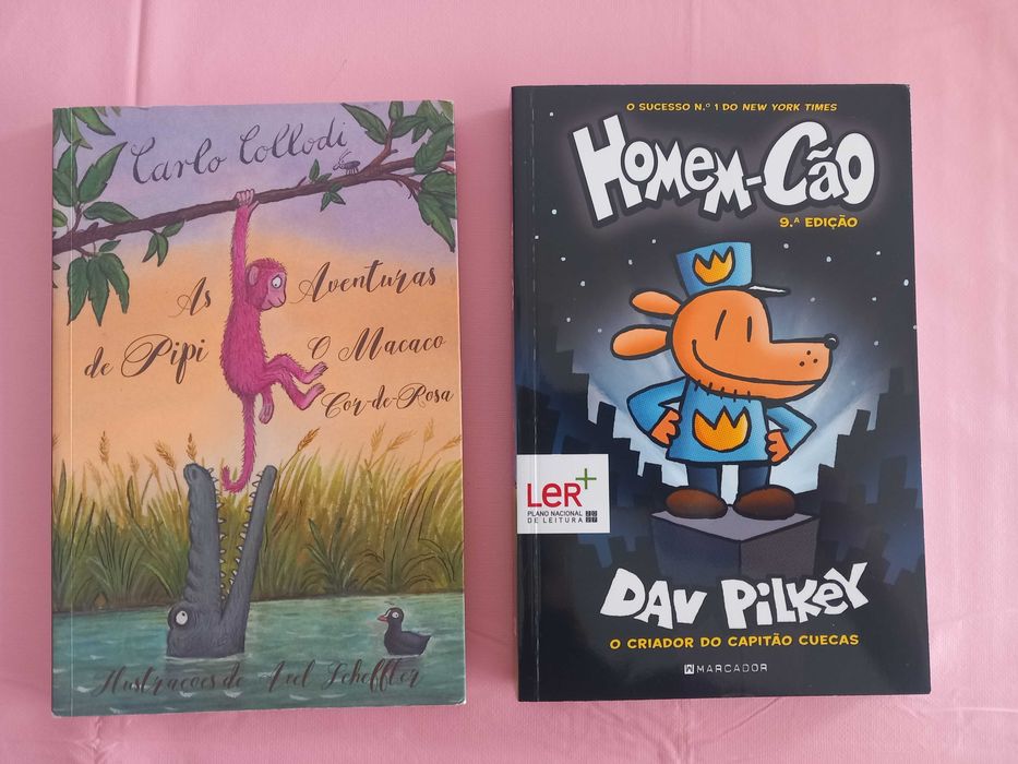 O Homem Cão; As Aventuras de Pipi, o Macaco Cor de Rosa