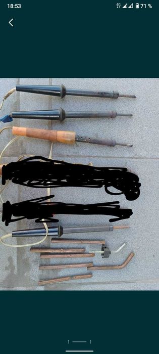 паяльник        220 в