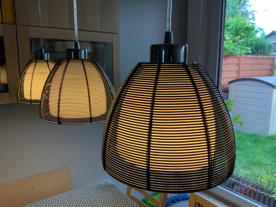 Lampa wiszaca czarna model MD9023-3B