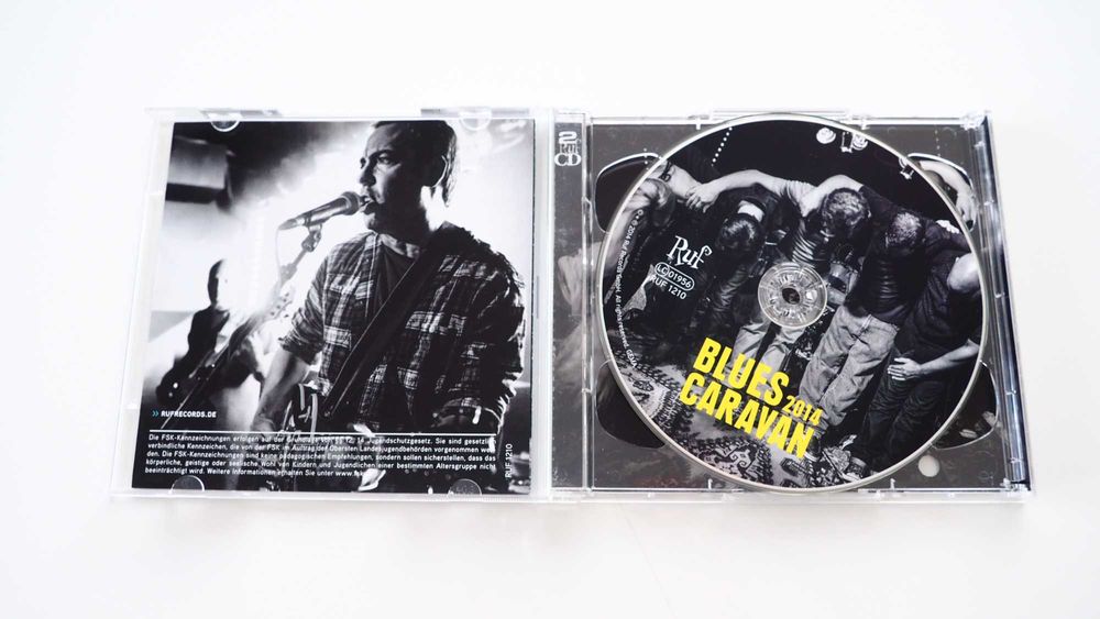 Blues Caravan 2014 – Laurence Jones / Christina Skjolberg / Albert Castiglia CD + DVD, 2014 • Ruf Records • RUF 1210 Stan: CD NM • DVD NM • Okładka NM