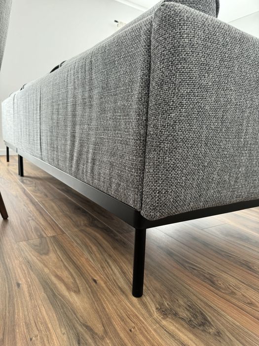 Sofá Cinzento IKEA com Chaise Longue (Ótimo Estado)