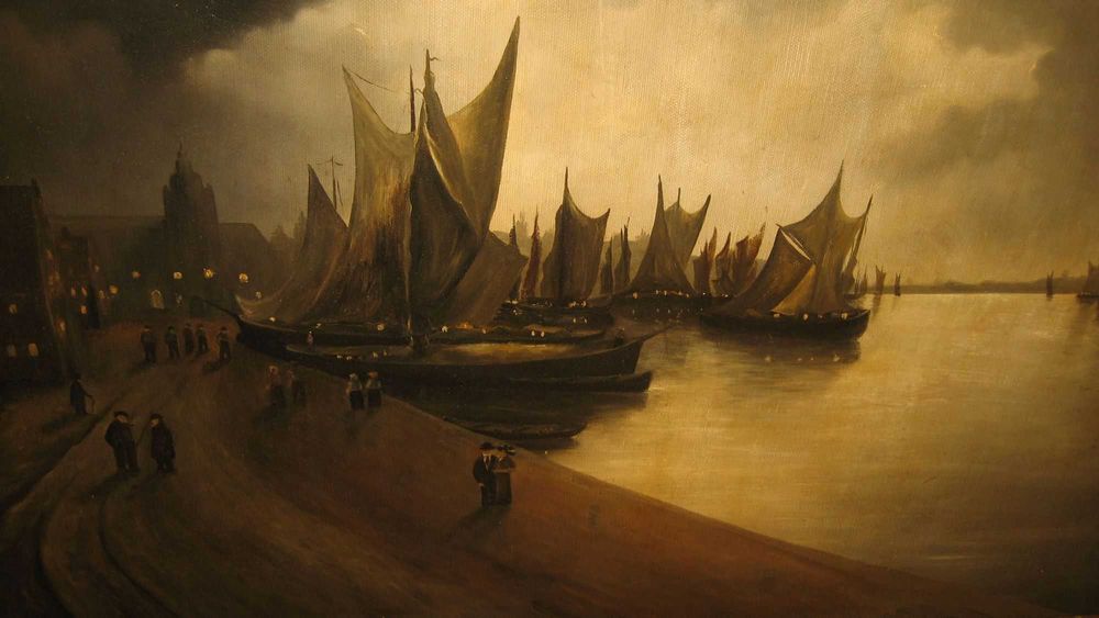 obraz olejny  P,Riedel 1912 Berlin