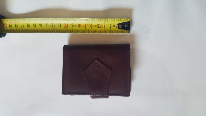 Carteira em pele, para guardar cartões