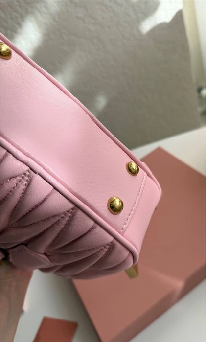Сумка Miu Miu рожева люкс