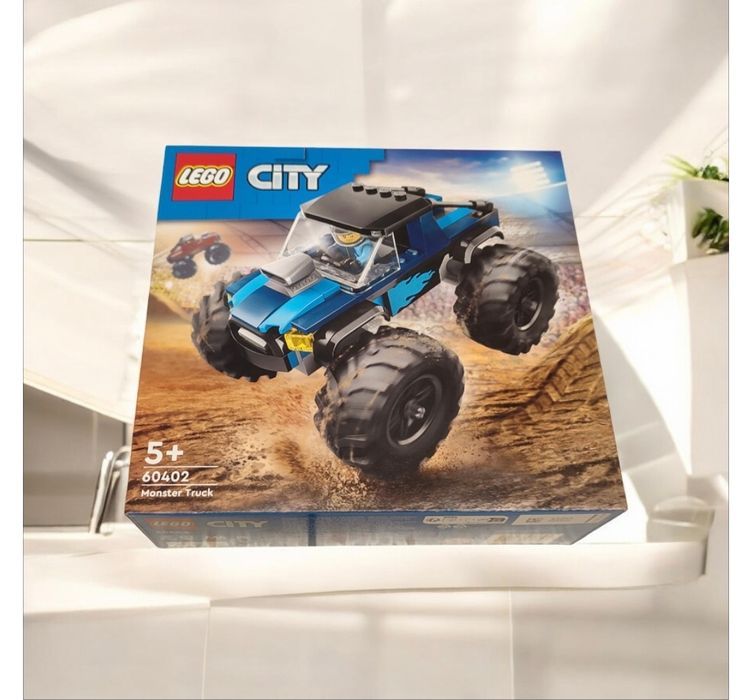Nowy zestaw LEGO City Niebieski monster truck 60402