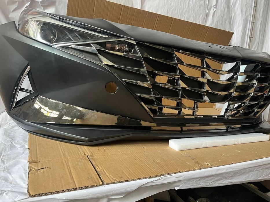 Бампер , передній бампер Hyundai Elantra CN7 2021 2022 2023 2024