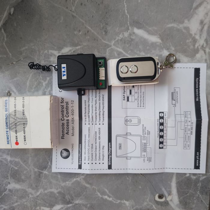 Радіоконтролер Yli Electronic WBK-400-1-12
