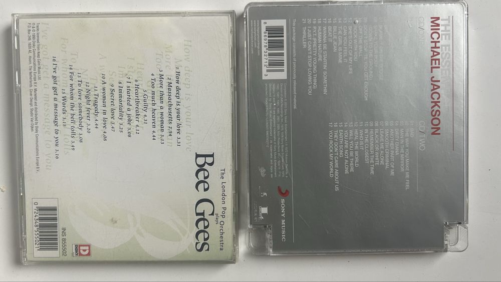 Plyty Cd Bee Gees, Michael Jackson