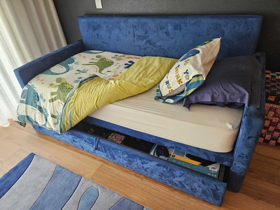 Cama Dupla em Gaveta com Colchão