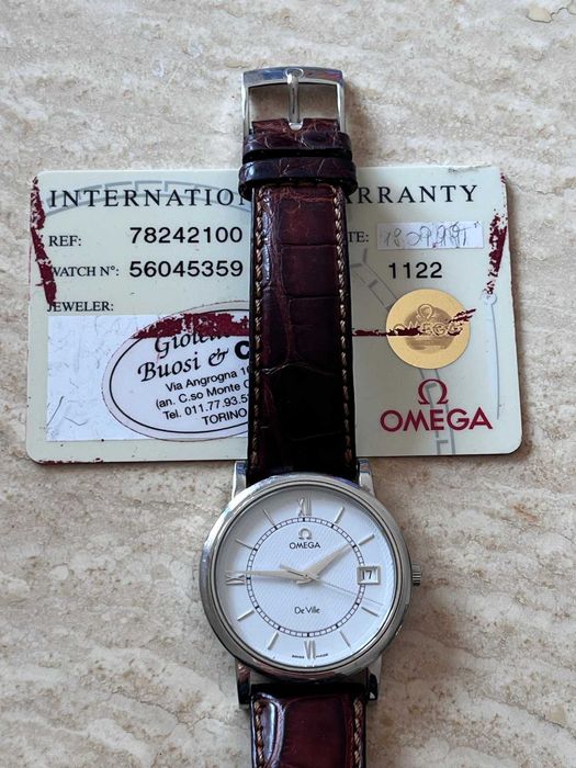 Relógio Omega De Ville