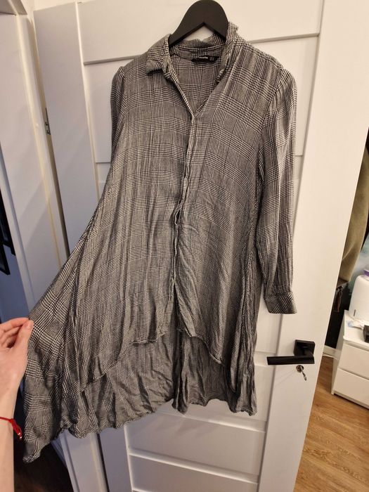 Stradivarius tunika koszula 38 asymetryczna