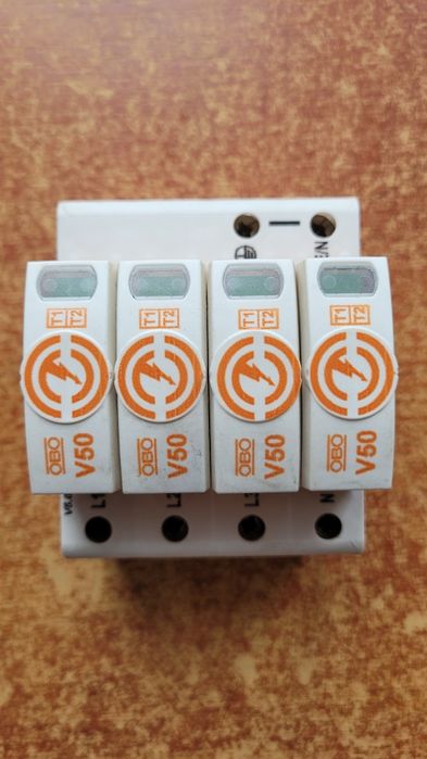 Ogranicznik Ochronnik Przepięć B+C 12,5kA 280V OBO Bettermann