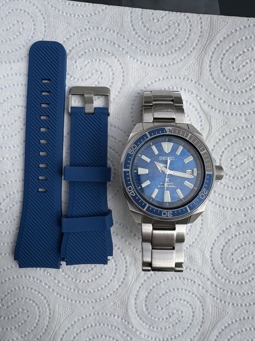 Seiko Prospex Samurai Save The Ocean SRPD23K1 Automat Full Set