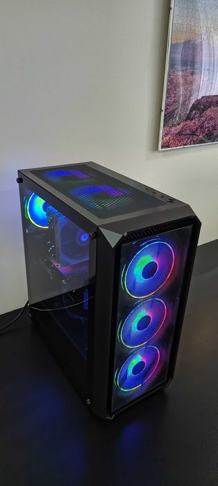 Komputer Gamingowy: RX 6650 XT 8GB/Ryzen 5 5500/SSD M.2/AM4/ARGB