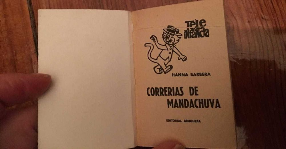 Colecção completa 4 livros Hanna Barbera Brazil