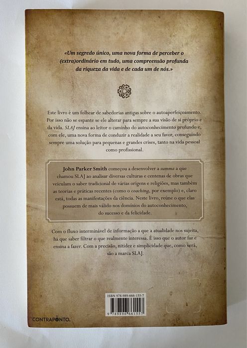 Livro, SLAJ, o melhor livro do mundo sobre felicidade, autoconheciment