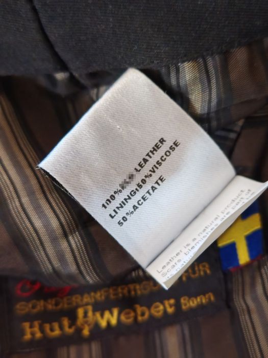Czapka Wigens r. 58 myśliwska skórzana 100% skóra łosia! Unikat!