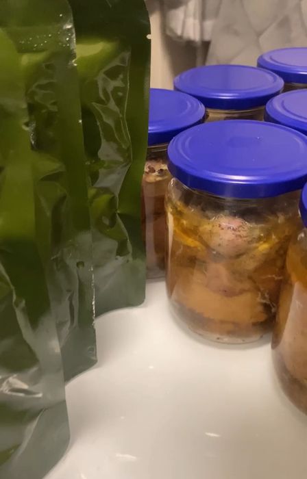 Мясо тушковане стерелізоване в автоклаві