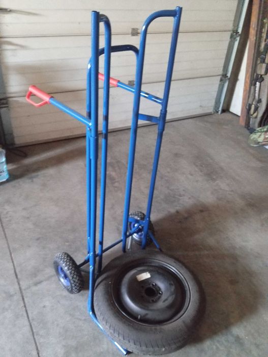 Łapacz wózek do transportu opon