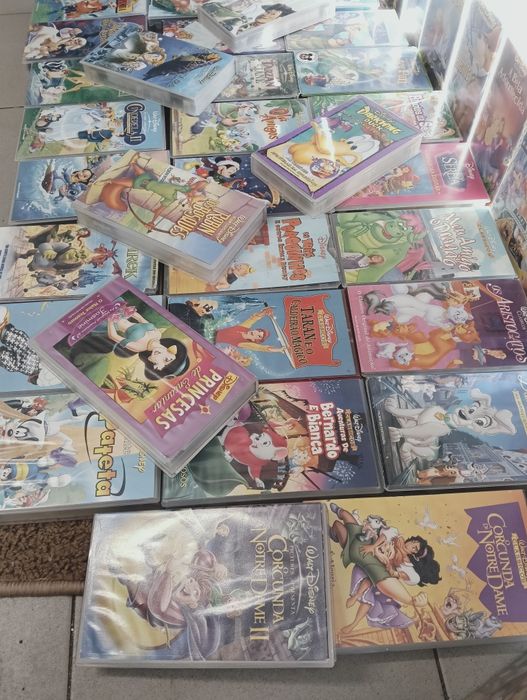 Cassetes Disney originais