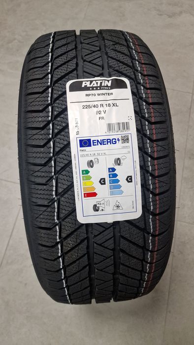 Nowe opony Zimowe Platin RP70 Winter 225/40 R18 XL  92V FR