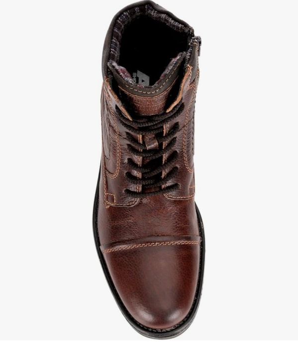 Чоловічі зимові шкіряні черевики,AM,shoes,Індія(USA)(12)(,45-45,5))