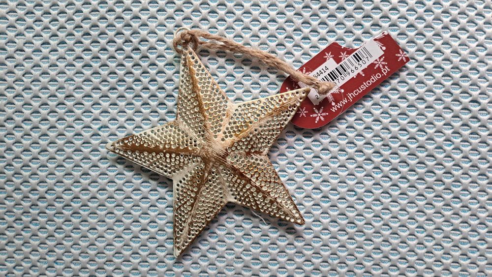 2 Decorações para Árvore de Natal - da Nickolaus - novas!