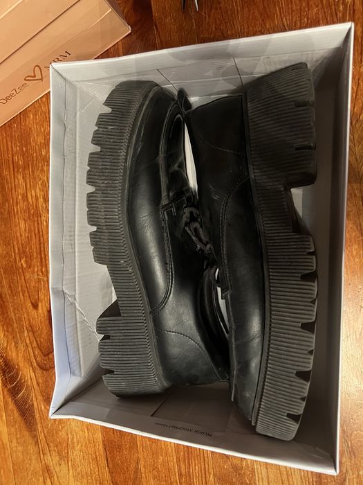 Buty na platformie catwalk