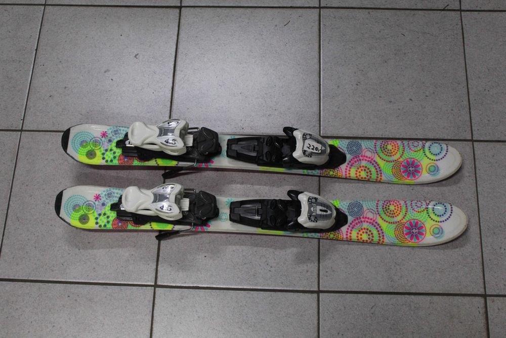 Narty dziecięce K2 80 cm + wiązania Marker