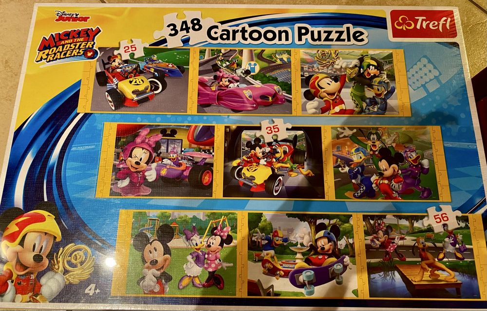Puzzle Trefl 348 Cartoon Puzzle Myszka Miki